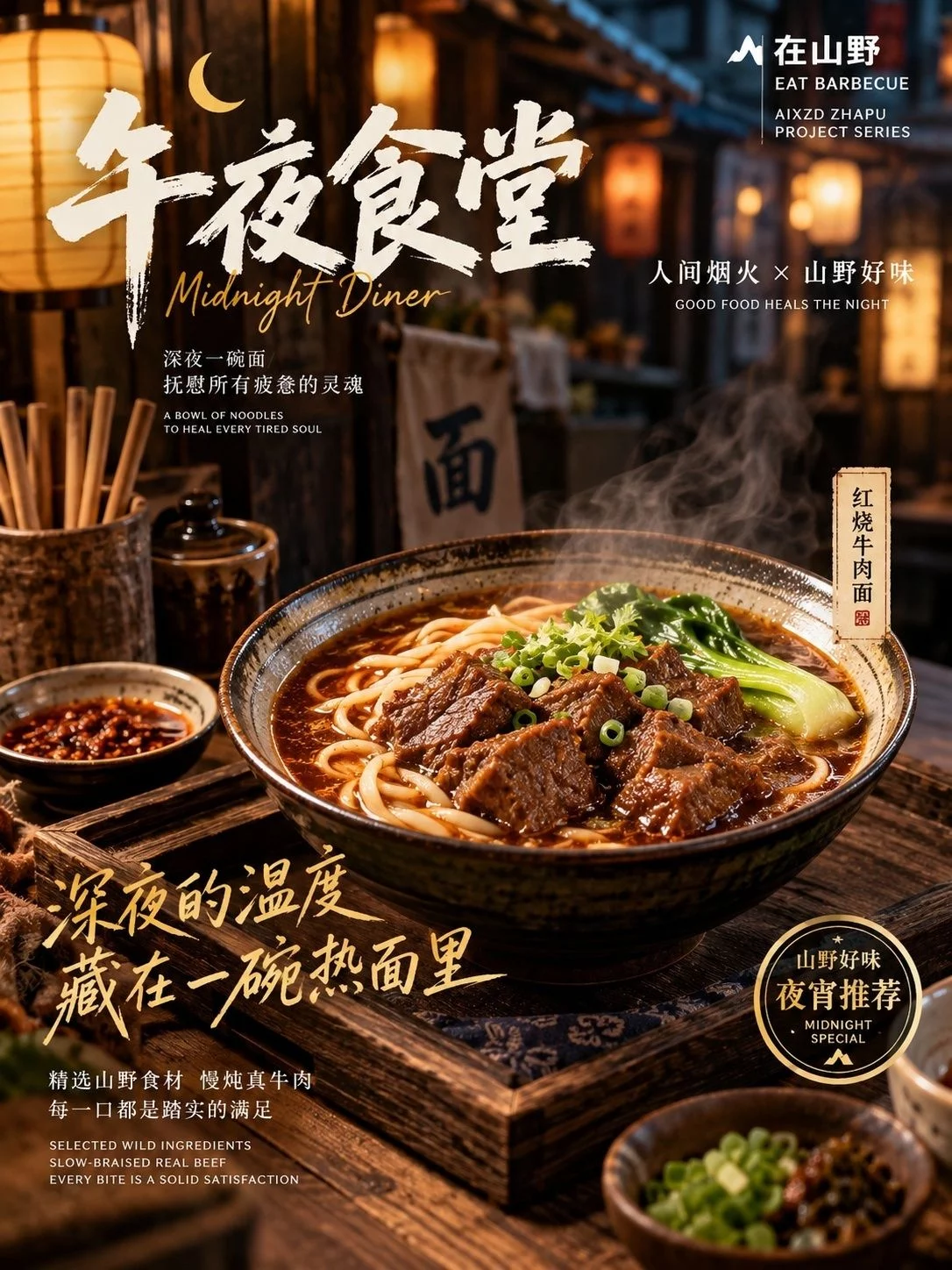 餐饮美食海报系列！超强食欲感！